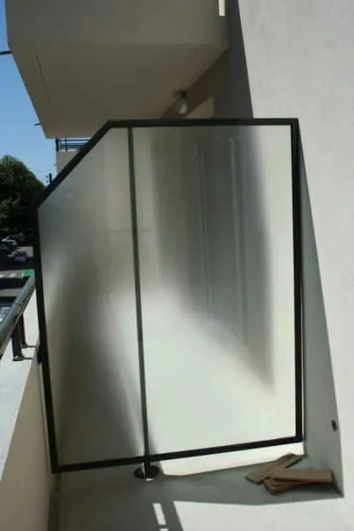 Séparatif Intimo, vitrage sérigraphié